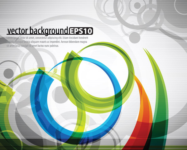 free vector Symphony of dynamic lines of the background vector 2